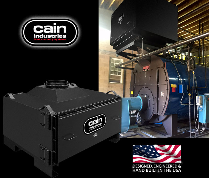 Cain Industries CXL Single Stage Condensing Boiler Economizers