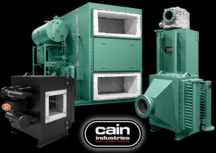 Cain Industries Fume Incineration Exhaust Heat Exchange